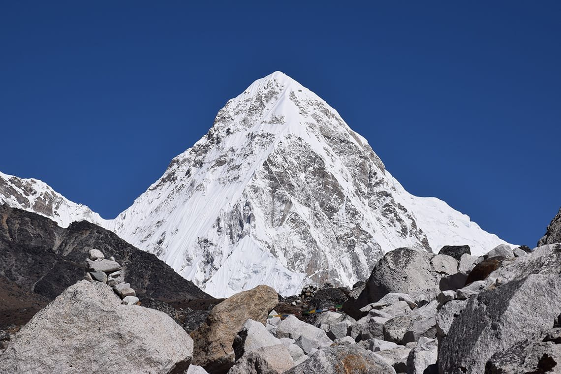 Mount Pumori In Autmn